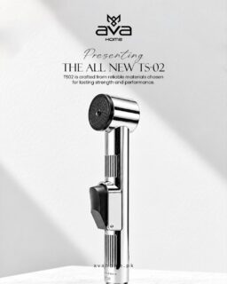 AVA TS-02 Muslim Shower — Bigger. Better. More Powerful.

Upgrade your everyday bathroom experience with the AVA TS-02 Muslim Shower, a premium-quality hygiene solution designed for enhanced comfort, better control, and powerful performance.

Crafted from high-grade ABS, the new TS-02 combines durability, functionality, and a refined contemporary design. Its larger profile, improved grip, and powerful water flow make everyday use more comfortable and convenient.

* High-Grade ABS
* Premium Quality & Durable Build
* Bigger, Better & More Powerful Performance
* Refined & Contemporary Design
* Improved Grip for Better Control
* Comfortable & Easy Everyday Use
* Practical Solution for Modern Bathroom Hygiene
* Ideal for Residential & Commercial Washrooms

Designed for modern homes, apartments, hotels, offices, commercial projects, architects, builders, contractors, and interior designers, the AVA TS-02 delivers a smart combination of premium quality, practical functionality, comfortable handling, and modern bathroom aesthetics.

AVA TS-02 — Bigger. Better. More Powerful.

📲 Inquiry / WhatsApp: 0325-0000211
🌐 Visit: www.avahome.pk

#AVAHome #TS02 #TS02MuslimShower #MuslimShower #HealthFaucet #HandShower #BathroomShower #BathroomSolutions #SanitaryWare #SanitaryWarePakistan #ModernSanitaryWare #BathroomFixtures #BathroomAccessories #ModernBathroom #BathroomDesign #BathroomInterior #ContemporaryBathroom #ModernWashroom #BathroomProducts #BathroomHygiene #InteriorDesign #Architects #Builders #Contractors #ConstructionPakistan #PakistanSanitaryWare