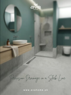 Sleek Precision, Perfect Drainage - Ava Home Floor Drain Model B (24 Inches)

#AvaHome #AvaHomeSanitary #AvaHomeBathroom #LuxuryBathrooms #ModernBathroomDesign #FlushInStyle #ConcealedTank #LuxuryDrainage #DesignerDrains #SeatCoverStyle #SmartFlush #EveryDetailMatters #EverydayElegance #MinimalLuxury #TimelessDesign #BathroomGoals #LuxuryThatLasts

......

📲 Inquiry / WhatsApp: 03250000211
www.avahome.pk