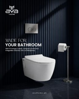 ✨ Introducing the All-New WM 170 by AVA Home

A New Standard in Modern Bathroom Design.

Experience the perfect combination of contemporary aesthetics, comfort, and reliable performance with the WM 170 Wall Hung Toilet by AVA Home. Designed for modern bathrooms, its sleek wall-hung profile creates a clean, spacious appearance while adding a sophisticated touch to your interior.

Crafted with premium-quality ceramic, the WM 170 is designed for durability, easy maintenance, and everyday comfort—making it an ideal choice for residential and commercial spaces.

✨ Elegant Wall-Hung Design
✨ Premium Ceramic Construction
✨ Modern & Space-Saving Profile
✨ Easy-to-Clean Surface
✨ Durable & Long-Lasting Performance

Upgrade your bathroom with AVA Home — where modern design meets lasting performance.

📲 Inquiry / WhatsApp: 0325-0000211
🌐 Visit: www.avahome.pk

#AVAHome #WM170 #WallHungToilet #WallMountedToilet #ModernBathroom #LuxuryBathroom #BathroomDesign #BathroomRenovation #BathroomInterior #SanitaryWare #CeramicToilet #BathroomFixtures #PremiumQuality #ModernHomes #InteriorDesign #LuxuryLiving #BathroomSolutions #ContemporaryBathroom #BathroomInspiration #HomeImprovement #Architects #Builders #Contractors #ConstructionPakistan #Pakistan