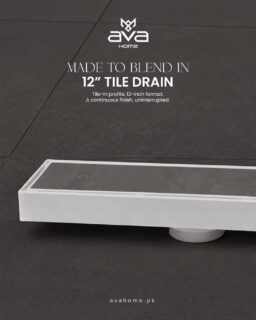 AVA Home 12-Inch Tile Drain | Modern Design, Efficient Drainage & Reliable Performance

Upgrade your bathroom and drainage systems with the AVA 12-Inch Tile Drain, designed to provide a practical combination of modern aesthetics, efficient water drainage, durability, and clean installation.

Efficient Drainage Performance

✔️ Modern & Sleek Tile Drain Design
✔️ Efficient Water Drainage
✔️ Durable & Reliable Construction
✔️ Clean & Practical Installation
✔️ Minimalist Floor Appearance
✔️ Suitable for Everyday Bathroom Use
✔️ Designed for Reliable Performance
✔️ Ideal for Modern Bathroom Projects

The AVA 12-Inch Tile Drain is suitable for modern homes, apartments, hotels, offices, commercial projects, architects, builders, contractors, and interior designers looking for practical and reliable bathroom drainage solutions.

📲 Inquiry / WhatsApp: 0325-0000211
🌐 Visit: www.avahome.pk

#AVAHome #avaplastics #12InchTileDrain #TileDrain #FloorDrain #BathroomDrain #DrainageSolution #BathroomSolutions #SanitaryWare #BathroomFixtures #ModernBathroom #BathroomDesign #BathroomInterior #BathroomRenovation #PremiumSanitaryWare #ContemporaryBathroom #ModernHome #BathroomProducts #BathroomInspiration #InteriorDesign #Architects #Builders #Contractors #ConstructionPakistan #Pakistan