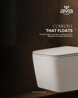 WM 100 by AVA Home | Redefining Modern Bathroom Elegance

Bring a sophisticated touch to your bathroom with the WM 100 Wall Hung Toilet by AVA Home—designed to combine contemporary aesthetics, everyday comfort, and reliable performance.

Its sleek wall-hung design creates a clean, spacious, and modern appearance, while the elevated installation makes bathroom floor cleaning more convenient. Crafted from premium-quality ceramic, the WM 100 is built to deliver lasting durability and effortless maintenance.

Contemporary Wall-Hung Design
Premium Ceramic Finish
Space-Saving & Minimalist Profile
Easy-to-Clean Surface
Comfortable & Practical Design
Built for Long-Lasting Performance
Perfect for Residential & Commercial Projects

📲 Inquiry / WhatsApp: 0325-0000211
🌐 Visit: www.avahome.pk

#AVAHome #WM100 #WallHungToilet #WallMountedToilet #ModernBathroom #SanitaryWare #ModernSanitaryWare #BathroomDesign #BathroomInterior #BathroomRenovation #CeramicToilet #BathroomFixtures #PremiumSanitaryWare #ContemporaryBathroom #ModernHome #LuxuryBathroom #BathroomSolutions #BathroomInspiration #InteriorDesign #HomeImprovement #Architects #Builders #Contractors #ConstructionPakistan #Pakistan
