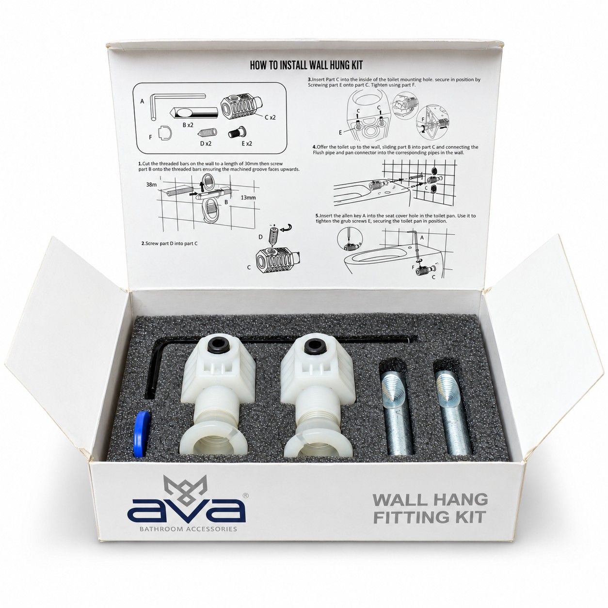 Wall Hung Fitting Kit